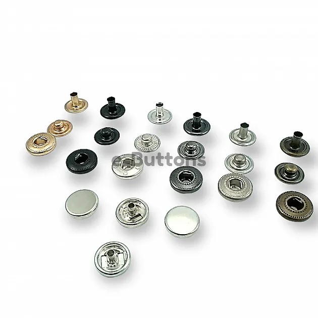 Çıtçıt Düğme 11,5 mm Para Tipi Düz 54 Sistem Pirinç 4 lü Takım ERCB0115PRP Çıtçıt Düğme 11,5 mm Para Tipi Düz 54 Sistem Pirinç 4 lü Takım ERCB0115PRP