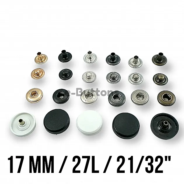 Para Tipi Plastik Çıtçıt 17 mm 54 Sistem Pirinç 4 lü Takım ERC0017PLP Para Tipi Plastik Çıtçıt 17 mm 54 Sistem Pirinç 4 lü Takım ERC0017PLP