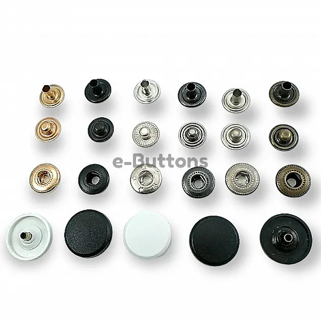 Para Tipi Plastik Çıtçıt 17 mm 54 Sistem Pirinç 4 lü Takım ERC0017PLP Para Tipi Plastik Çıtçıt 17 mm 54 Sistem Pirinç 4 lü Takım ERC0017PLP