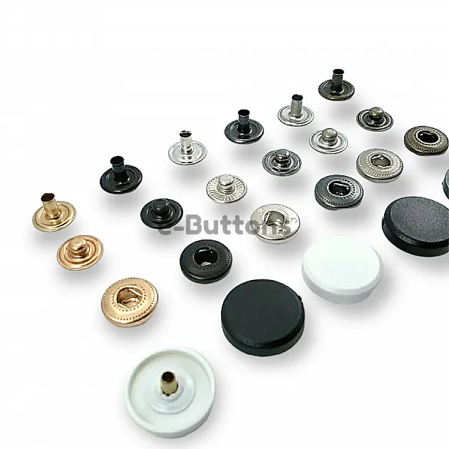Para Tipi Plastik Çıtçıt 17 mm 54 Sistem Pirinç 4 lü Takım ERC0017PLP Para Tipi Plastik Çıtçıt 17 mm 54 Sistem Pirinç 4 lü Takım ERC0017PLP
