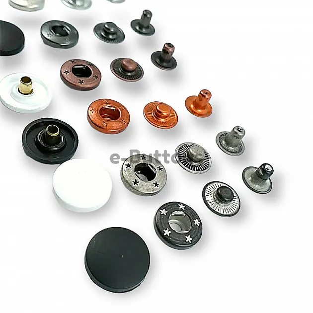 Plastik Alfa Çıtçıt 17 mm 54 Sistem Pirinç 4 lü Takım ERCA0017PL Plastik Alfa Çıtçıt 17 mm 54 Sistem Pirinç 4 lü Takım ERCA0017PL