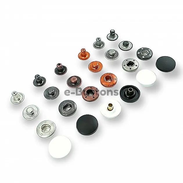 Plastik Alfa Çıtçıt 17 mm 54 Sistem Pirinç 4 lü Takım ERCA0017PL Plastik Alfa Çıtçıt 17 mm 54 Sistem Pirinç 4 lü Takım ERCA0017PL