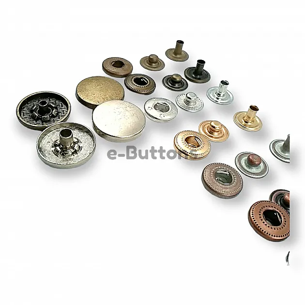 Zamak Çıtçıt 17 mm Düz 54 Sistem 4 lü Takım ERC0017ZMK Zamak Çıtçıt 17 mm Düz 54 Sistem 4 lü Takım ERC0017ZMK