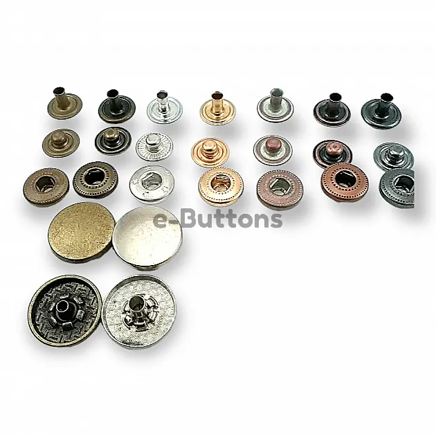 Zamak Çıtçıt 17 mm Düz 54 Sistem 4 lü Takım ERC0017ZMK Zamak Çıtçıt 17 mm Düz 54 Sistem 4 lü Takım ERC0017ZMK