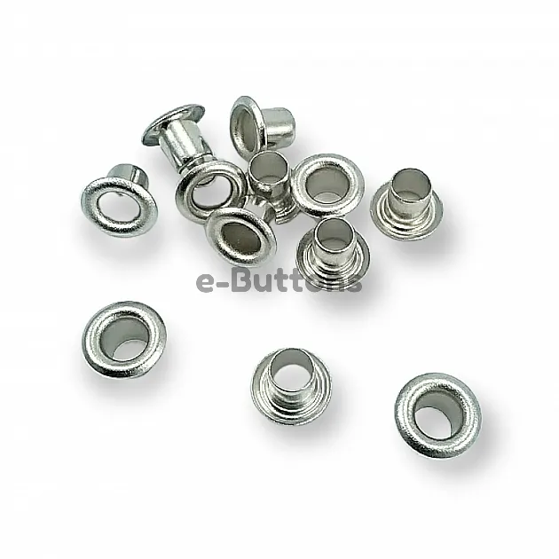 Long Pipe Eyelet 11/64" Brass 4.2 mm (500 Pcs/Pack) ERB0002PRU