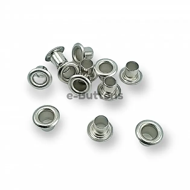 Long Pipe Eyelet 11/64" Brass 4.2 mm (500 Pcs/Pack) ERB0002PRU
