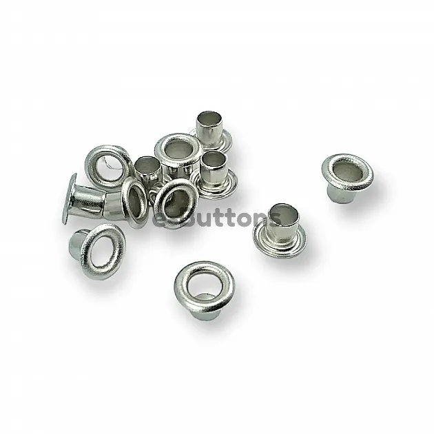 Long Pipe Eyelet 11/64" Brass 4.2 mm (500 Pcs/Pack) ERB0002PRU