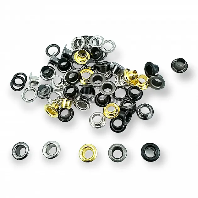 3/16" Brass 4,7 mm Curved Eyelet (500 Pcs/Pack) ERB0002PR