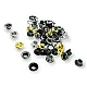 3/16" Brass 4,7 mm Curved Eyelet (500 Pcs/Pack) ERB0002PR