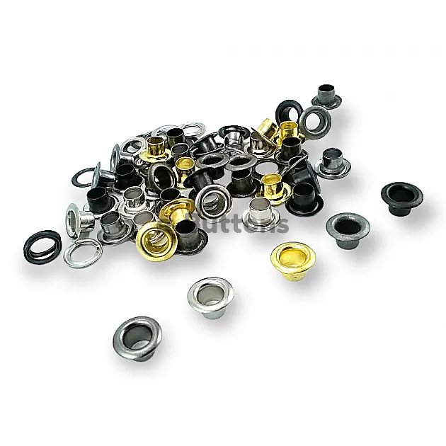 3/16" Brass 4,7 mm Curved Eyelet (500 Pcs/Pack) ERB0002PR