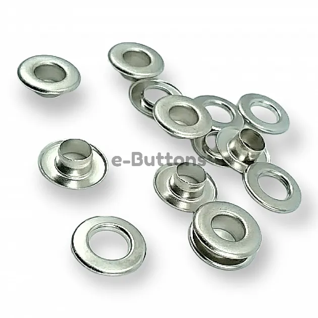 3/16" Brass 4,8 mm Double Sided Eyelet (500 Pcs/Pack) ERB0003PRC