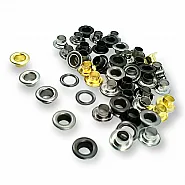 15/64" Brass 6 mm Curved Eyelet (500 Pcs/Pack) ERB0004PR