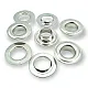 Brass Eyelet 15/32" 12 mm Domed Contoured (500 Pieces/Pack) ERB0027PRKON