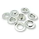 Brass Eyelet 15/32" 12 mm Domed Contoured (500 Pieces/Pack) ERB0027PRKON