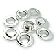 Brass Eyelet 15/32" 12 mm Domed Contoured (500 Pieces/Pack) ERB0027PRKON