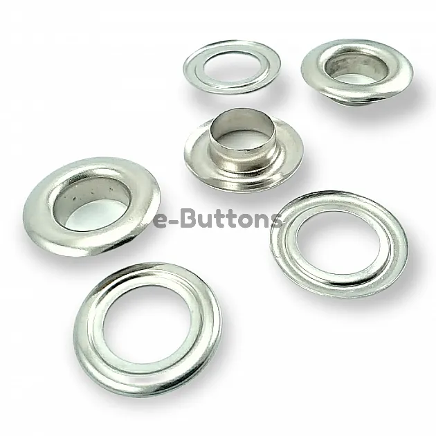17/32" Brass 13,5 mm Curved Eyelet ERB0028PR