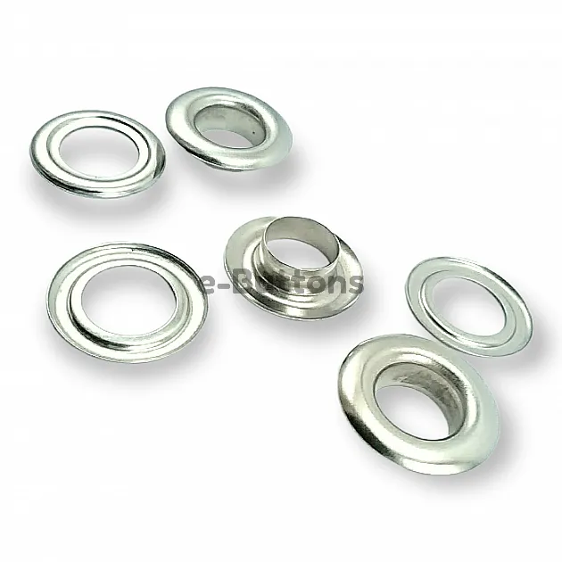 17/32" Brass 13,5 mm Curved Eyelet ERB0028PR