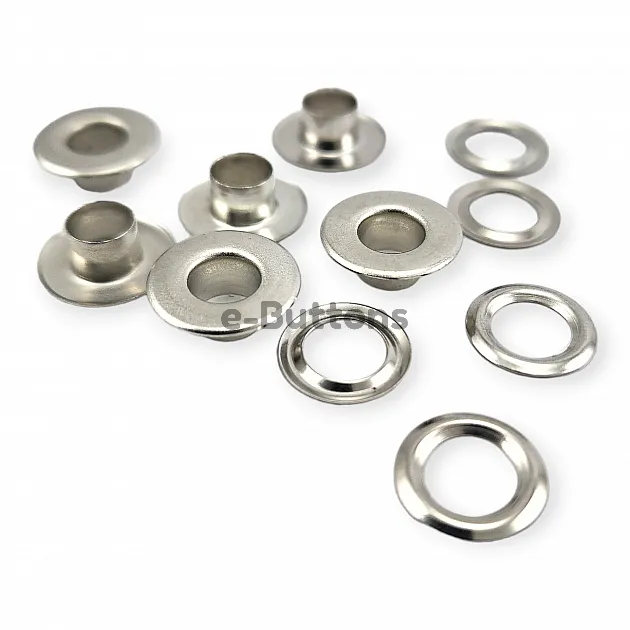 Flat Eyelet Wide 1/4"  Brass 6,2 mm (500 Pcs/Pack) ERDG0004PR