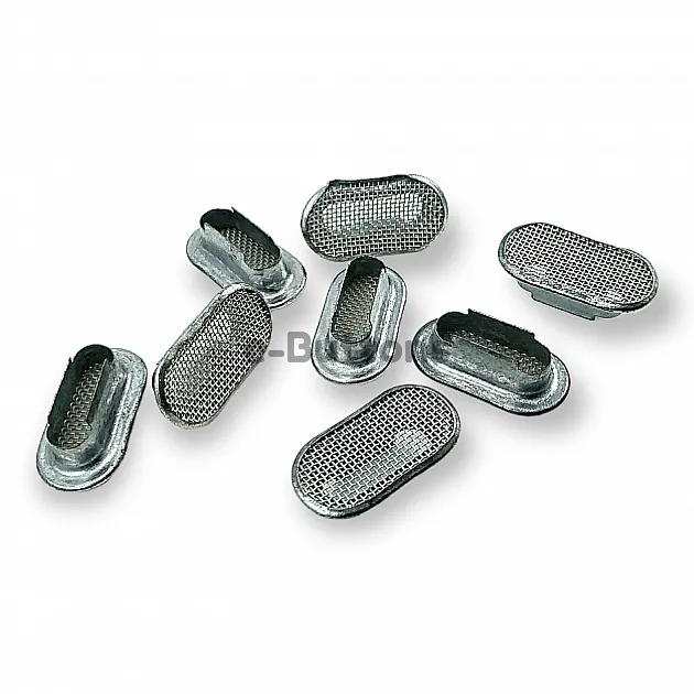 37/64" Brass Oval Eyelet With Strainer 14.8 mm ERSZO0004PR