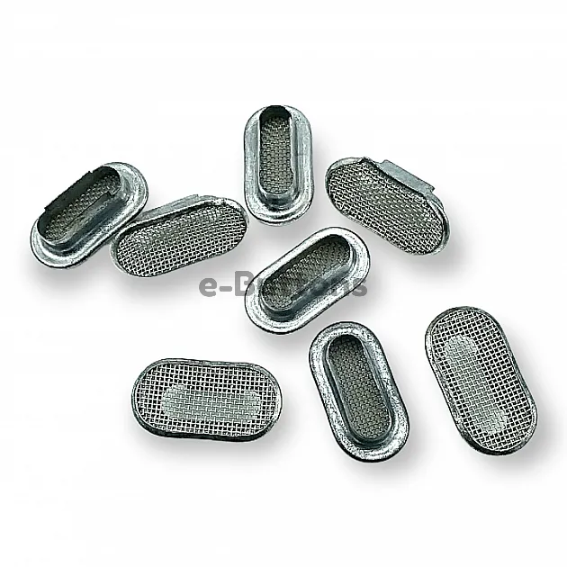 37/64" Brass Oval Eyelet With Strainer 14.8 mm ERSZO0004PR