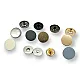 Magnetic Snap Fastener 12.5 mm Flat Zamak Set of 4 ERMK0125ZMK12