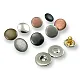 Magnetic Snap Buttons 15 mm Curved Brass Set of 4 ERMK015PR