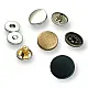 Magnetic Snap Fastener 17 mm  Flat Zamak Set of 4 ERMK018ZMK17