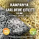 Baby Snap Buttons 3/8" Stainless 9,5 mm Prong Snaps Fastener Limon Wellow  250 Pcs/Pk C0095DPPKLSari