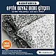 Baby Snap Buttons 3/8" Stainless 9,5 mm Prong Snaps Fastener Optic White 250 Pcs/Pk C0095DPPKOwhite