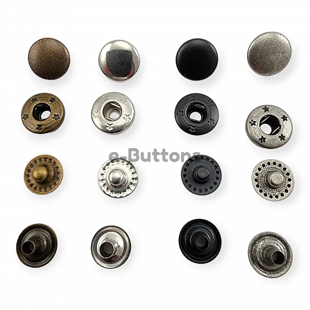 Stainless 10 mm 16L / 25/64" Snap Fastaners VT2 Snap Fasteners TUC00P10
